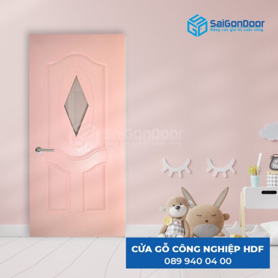 cửa gỗ công nghiệp hdf veneer