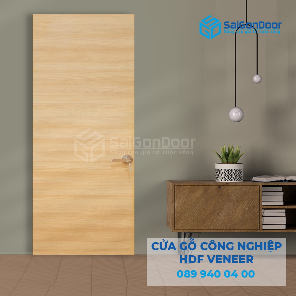 Cửa gỗ công nghiệp MDF đẹp - hot theo xu hướng 2021