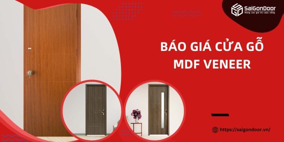 Báo Giá Cửa Gỗ MDF Veneer