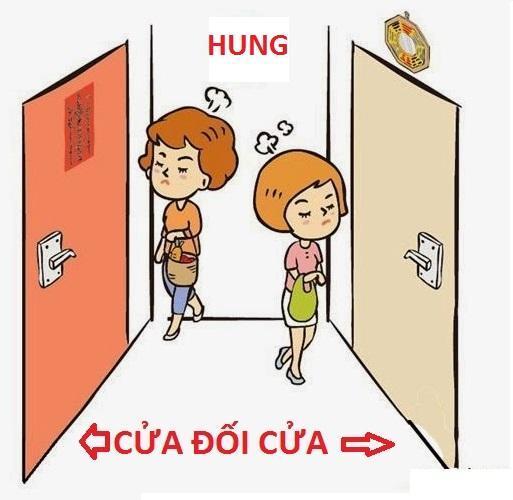 cửa đối cửa