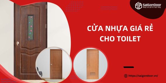 Cửa nhựa giá rẻ cho toilet