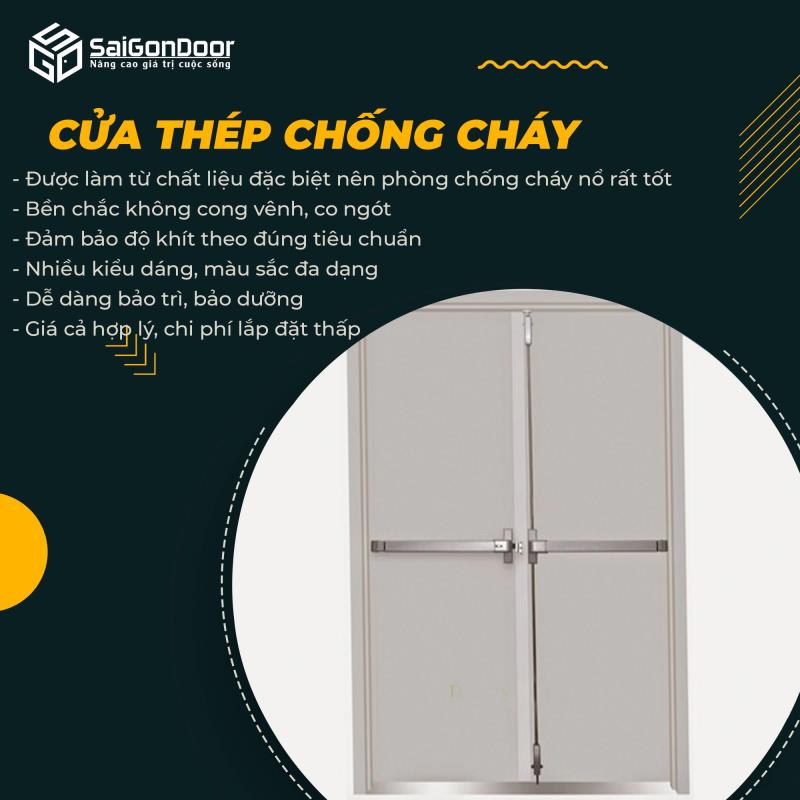 cửa thép chống cháy là gì?