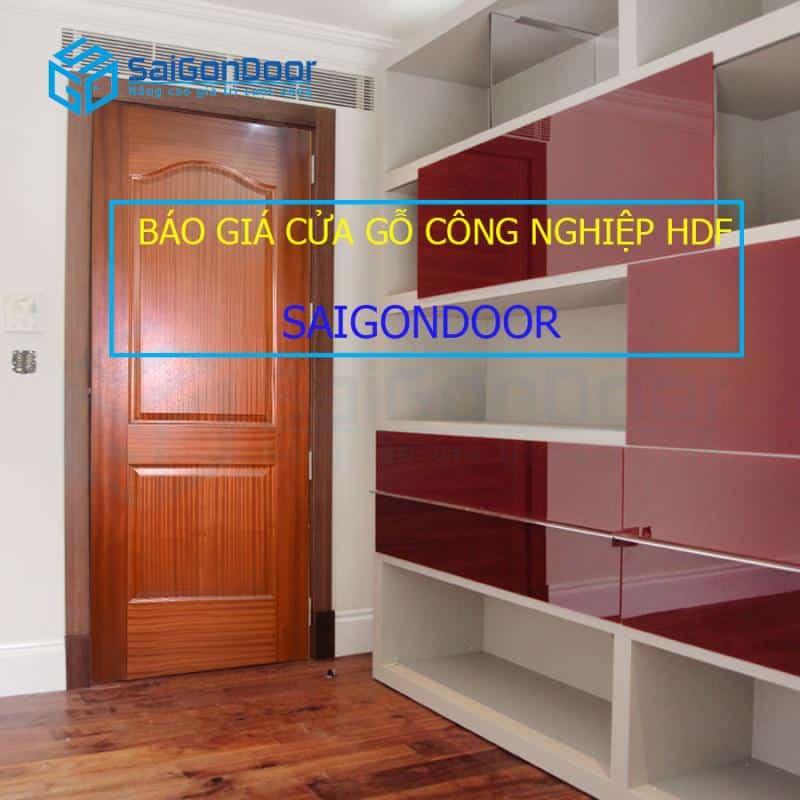 Báo giá cửa gỗ công nghiệp HDF