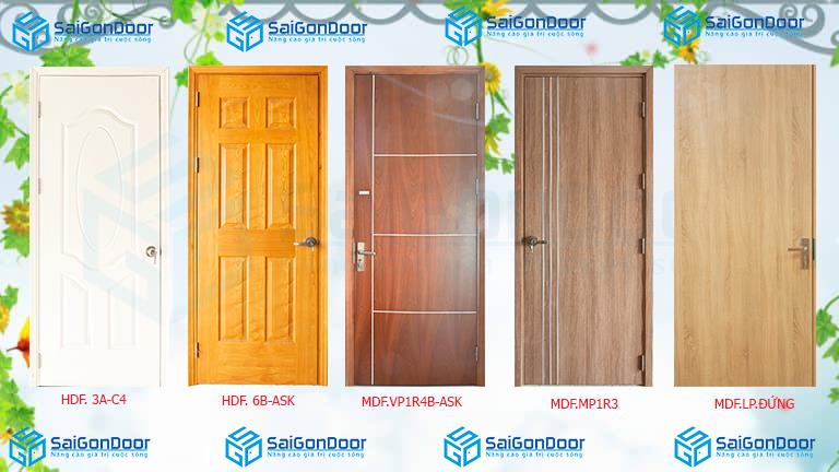 Cửa gỗ công nghiệp cao cấp tại SaiGonDoor