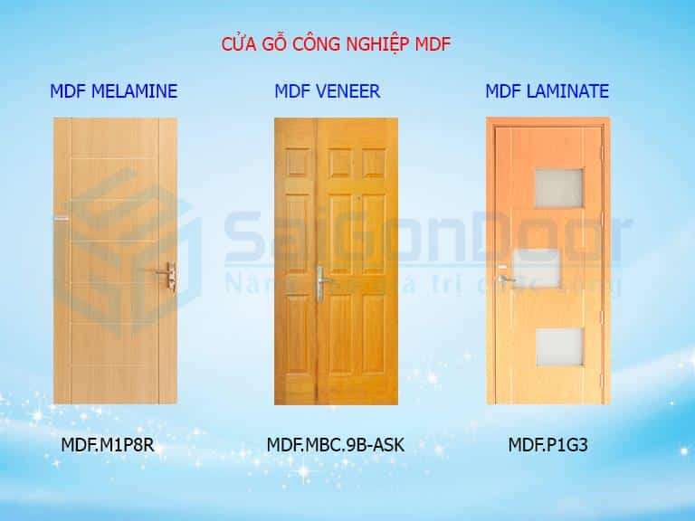 Cửa gỗ công nghiệp MDF