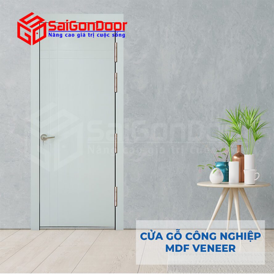 Cửa Gỗ MDF Veneer P1R4a