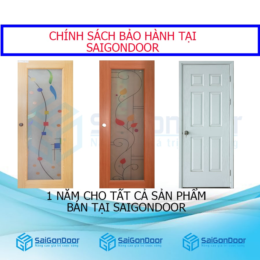 Chính sách bảo hành sản phẩm tại SaiGonDoor