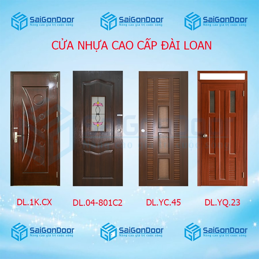 Cửa nhựa Đài Loan tại SaiGonDoor