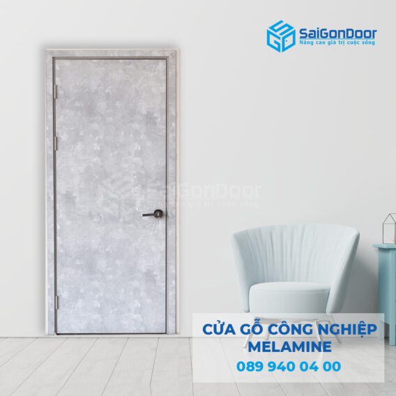 Cua go cong nghiep MDF Melamine P1 van da