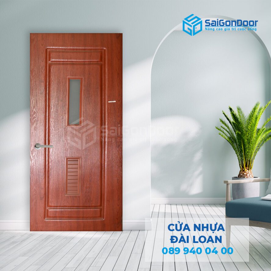 Cửa nhựa Đài Loan dùng làm cửa nhà vệ sinh