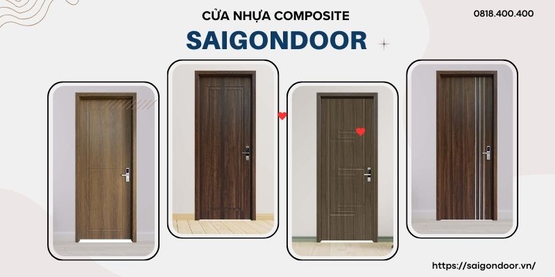 Cửa composite Củ Chi có công dụng cách âm tốt 