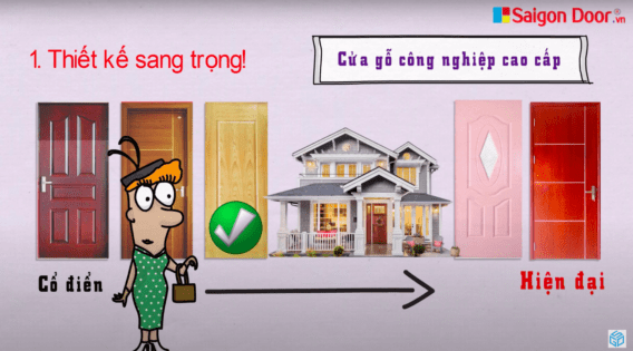 Cửa gỗ công nghiệp và cửa nhựa cao cấp - SAIGONDOOR