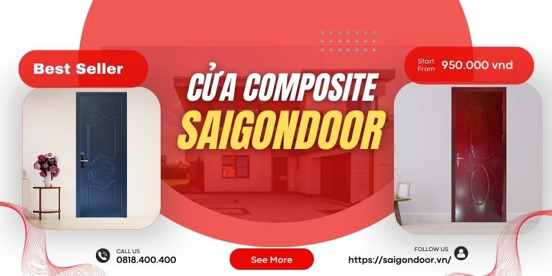 Mua cửa nhựa composite ở Sài Gòn Door giá tốt nhất 