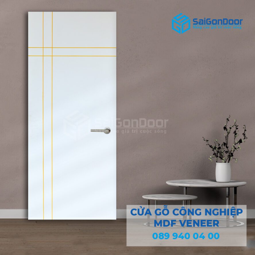 Báo giá cửa cửa gỗ phòng ngủ mdf veneer