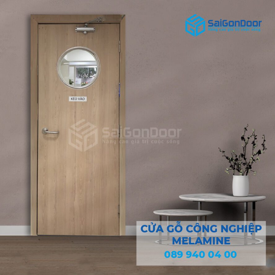 Các dòng cửa gỗ công nghiệp MDF cũng thường được dùng làm cửa phòng ngủ