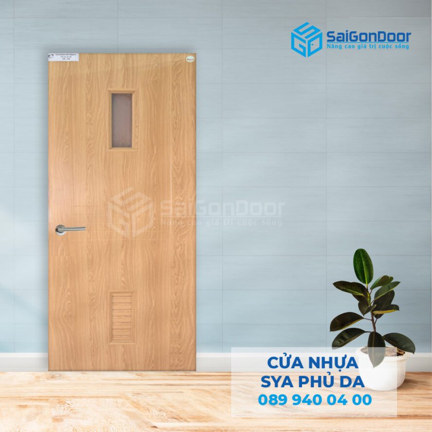 Mẫu cửa gỗ nhựa chịu nước 100%