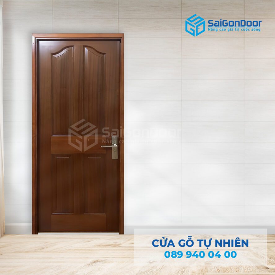 Cửa gỗ phòng ngủ bằng cửa gỗ tự nhiên