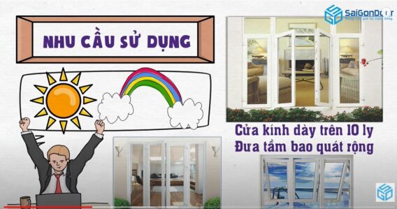 Một số lưu ý cơ bản khi chọn cửa cho ngôi nhà của bạn - SAIGONDOOR