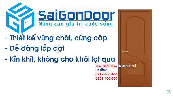 Ưu điểm cửa thép chống cháy saigondoor