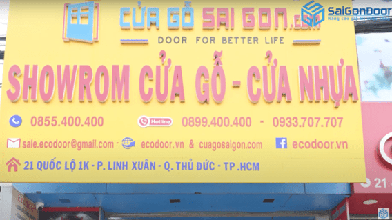 Cac showroom cua SAIGONDOOR