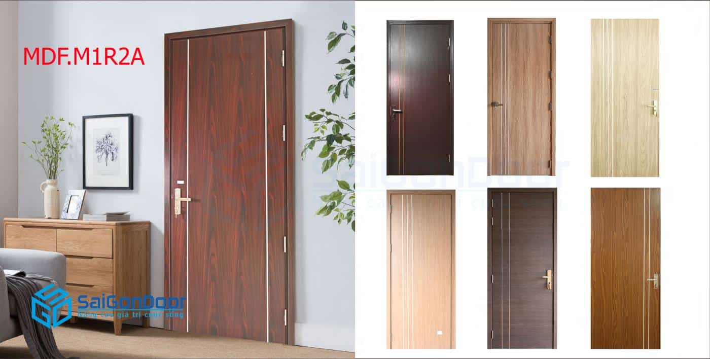 Màu sắc cửa gỗ công nghiệp MDF