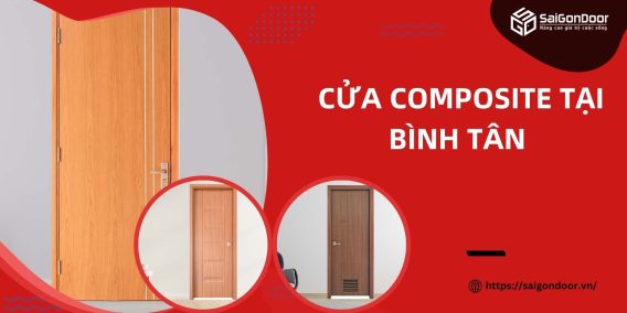 Cửa composite tại Bình Tân