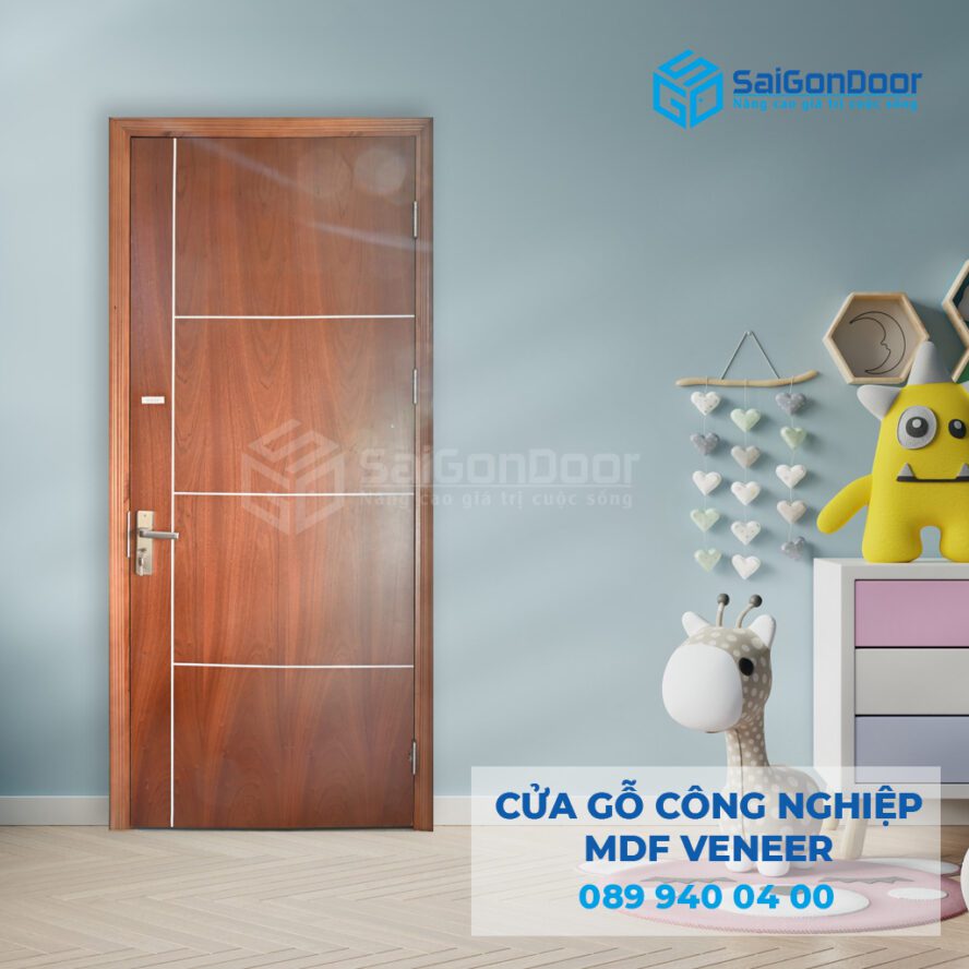 cửa gỗ công nghiệp MDF Veneer