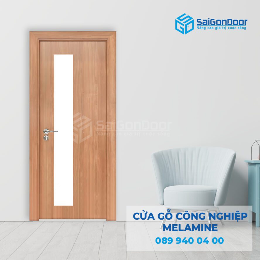 Cua go cong nghiep HDF Melamine P1G1