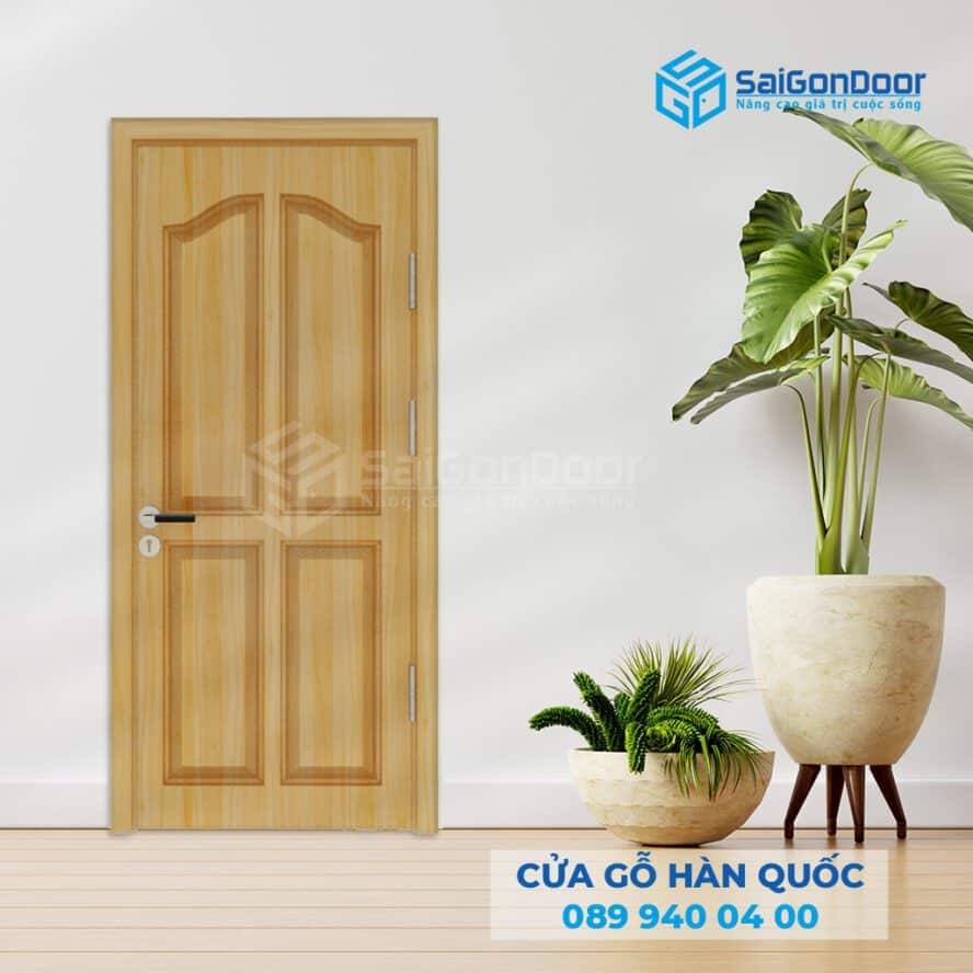 Các mẫu cửa gỗ HDF đẹp