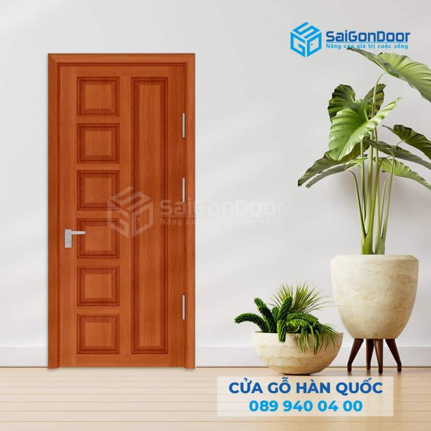 Các mẫu cửa gỗ HDF đẹp