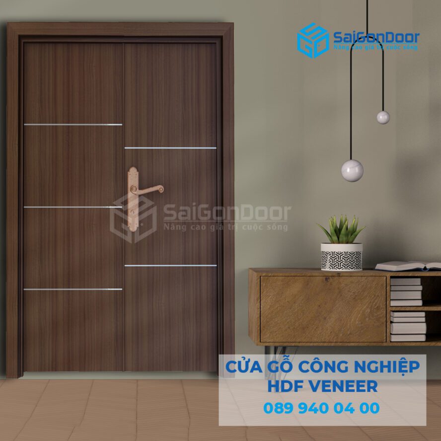 mẫu cửa gỗ công nghiệp laminate