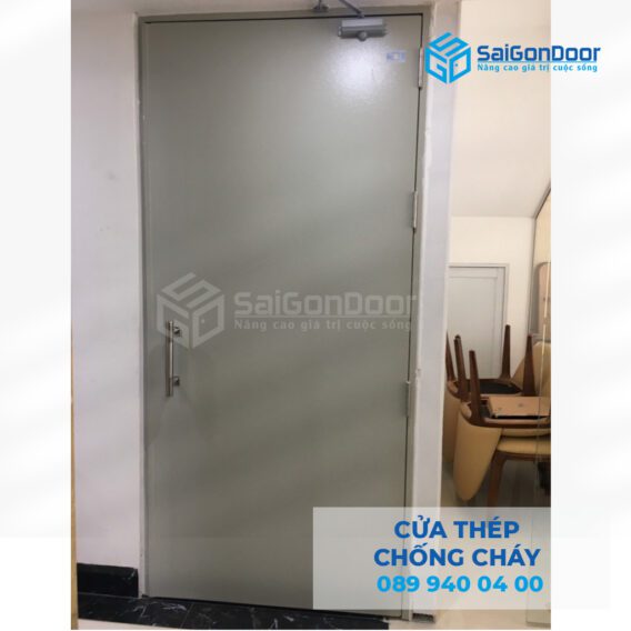 Cửa thép chống cháy có những công dụng nào