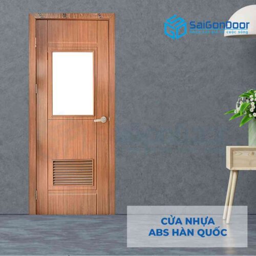 Cửa nhựa ABS Hàn Quốc KOS 203GL-W0901