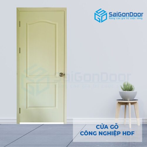 Cửa gỗ công nghiệp HDF 2A-C2