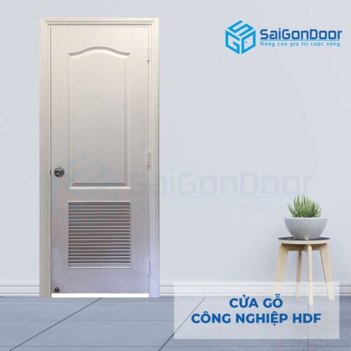 Cửa gỗ công nghiệp HDF 2L-C1