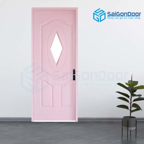 Cửa gỗ cao cấp SaiGonDoor HDF 3GL-C4 (2)