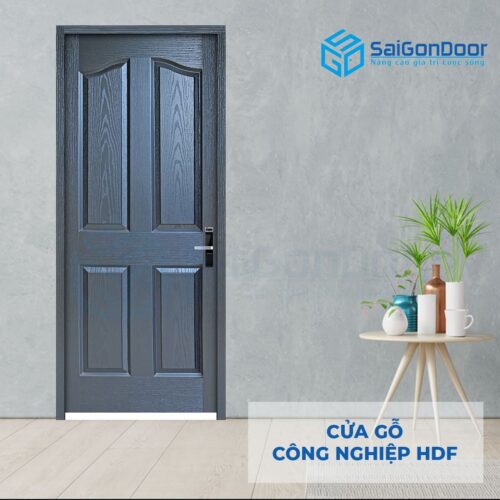 Cửa gỗ công nghiệp HDF 4A-C14 (2)