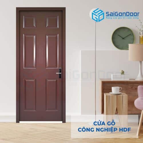 Cửa gỗ công nghiệp HDF 6A-C11