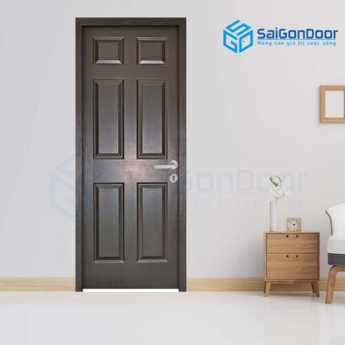 Cửa gỗ cao cấp SaiGonDoor HDF 6A-C14 (2)