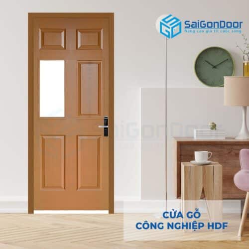 Cửa gỗ công nghiệp HDF 6AG1-8