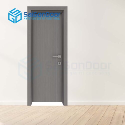 Cửa gỗ nhà tắm SGD Cua go HDF Laminate P1R1s