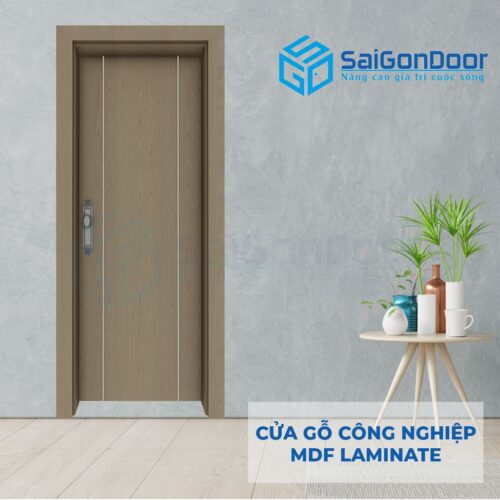 Cửa gỗ công nghiệp MDF Laminate P1R2as