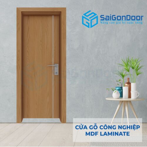 Cửa gỗ công nghiệp MDF Laminate P1R2s