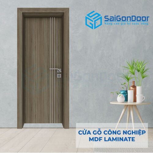 Cửa gỗ công nghiệp MDF Laminate P1R3s