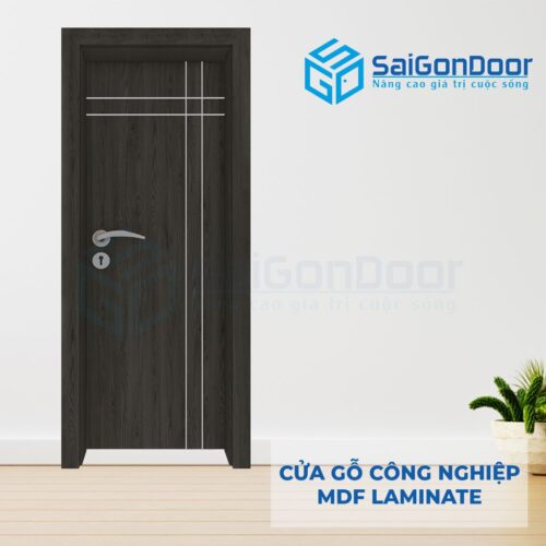 Cửa gỗ công nghiệp MDF Laminate P1R4s