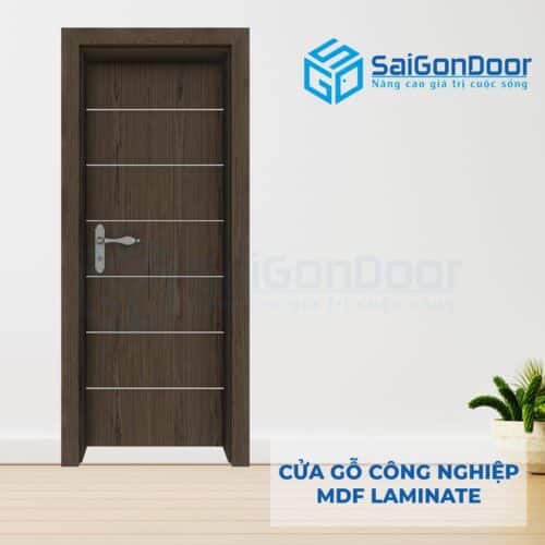 Cửa gỗ công nghiệp MDF Laminate P1R6s