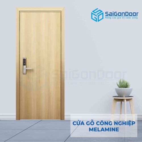 Cửa gỗ công nghiệp MDF Melamine P1-4