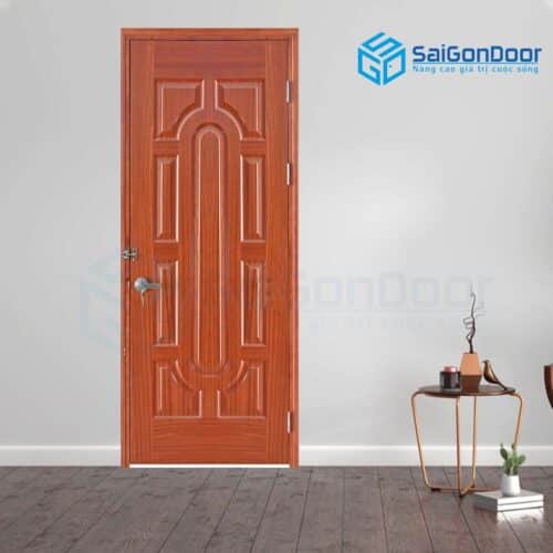 Cửa gỗ cao cấp SaiGonDoor HDF Veneer 19-sapele