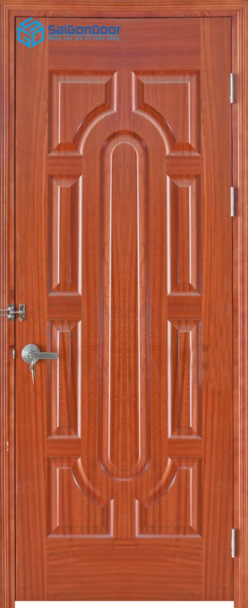 Cửa gỗ cao cấp SaiGonDoor HDF Veneer 19-sapele