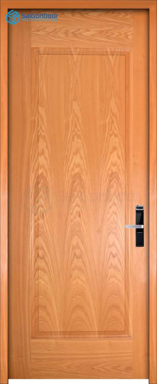 Cửa gỗ công nghiệp HDF Veneer 1B oak soi